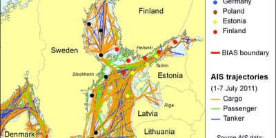 Map of denmark survey and mapping