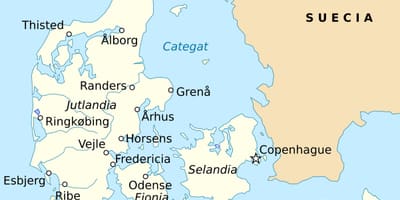 Map of fredericia denmark